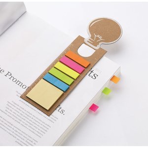 Bookmark with sticky memo pad — IDEA