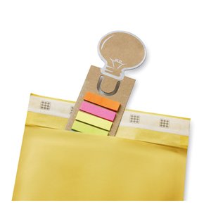 Bookmark with sticky memo pad — IDEA