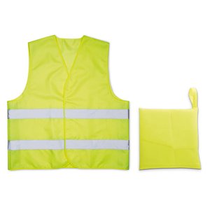 Knitted material waistcoat — VISIBLE