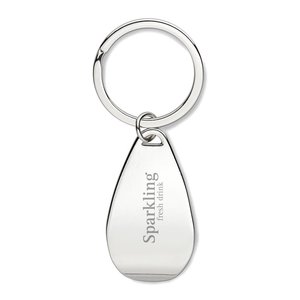 Bottle opener key ring