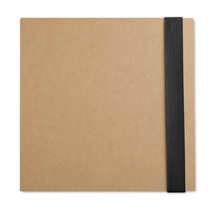 Notebook with memo set and pen — QUINCY - Back View