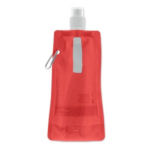Foldable water bottle — GATES - Back View