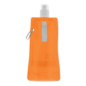 Foldable water bottle — GATES - Back View