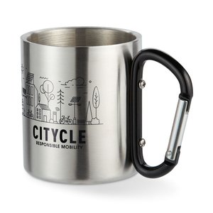 Metal mug & carabiner handle — TRUMBO