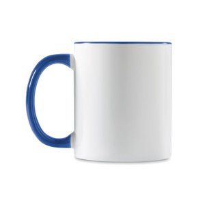 Coloured sublimation mug — SUBLIMCOLY - Back View
