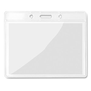 Transparent badge 10cmx8cm