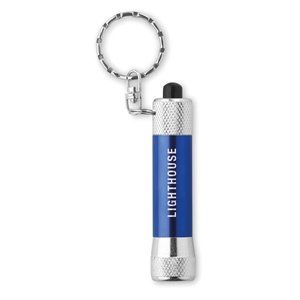 Aluminium torch with key ring — ARIZO