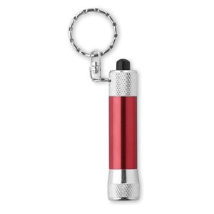 Aluminium torch with key ring — ARIZO - Back View