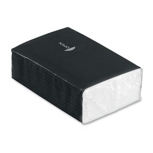 Mini tissues in packet — SNEEZIE
