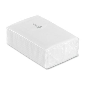 Mini tissues in packet — SNEEZIE
