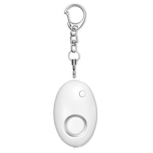 Personal alarm with key ring