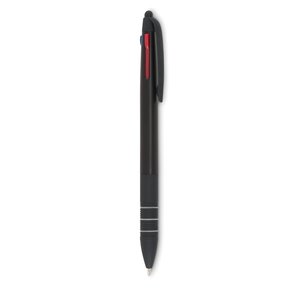 3 colour ink pen with stylus — MULTIPEN - Back View