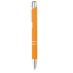 Ball pen in rubberised finish — AOSTA