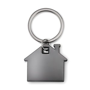 House shape plastic key ring — IMBA - Back View