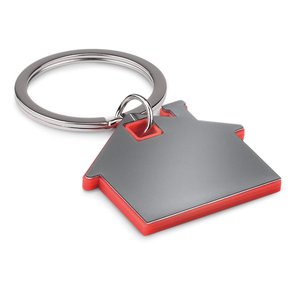House shape plastic key ring — IMBA