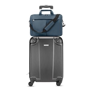 Laptop bag in 2 tone 360d
