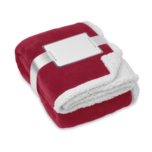 Blanket coral fleece/ sherpa — ZERMATT