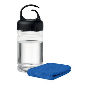 Cooling towel in PET bottle — FRIS - Back View