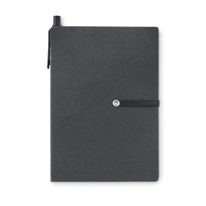 Notebook w/pen & memo pad — RECONOTE - Back View