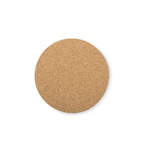 Round cork coaster — BIERPON