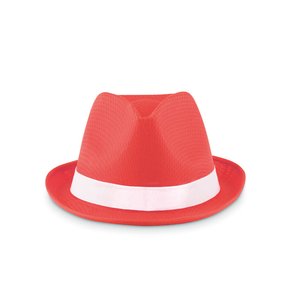 Coloured polyester hat — WOOGIE - Back View