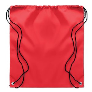 190T RPET drawstring bag — SHOOPPET - Back View