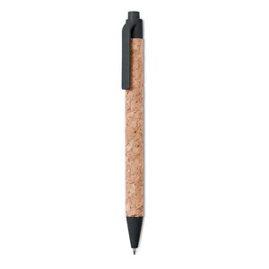 Cork/ Wheat Straw/ABS ball pen — MONTADO - Back View