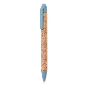 Cork/ Wheat Straw/ABS ball pen — MONTADO - Back View