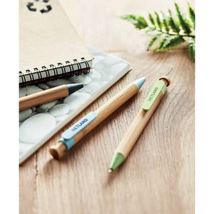 Bamboo/Wheat-Straw ABS ball pen — TOYAMA