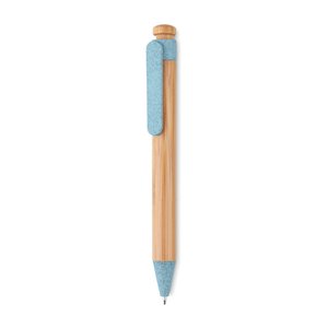 Bamboo/Wheat-Straw ABS ball pen — TOYAMA - Back View
