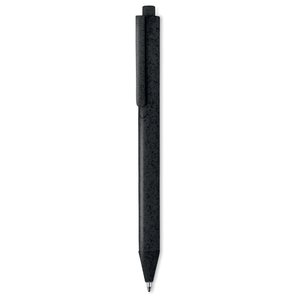 Wheat Straw/ABS push type pen — PECAS - Back View