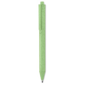Wheat Straw/ABS push type pen — PECAS - Back View
