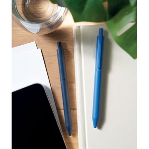 Wheat Straw/ABS push type pen — PECAS