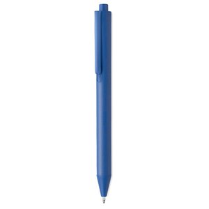 Wheat Straw/ABS push type pen — PECAS - Back View
