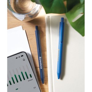 Wheat Straw/ABS push type pen — PECAS