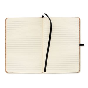 A5 cork notebook 96 lined — SUBER
