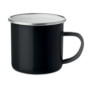 Metal mug with enamel layer — PLATEADO