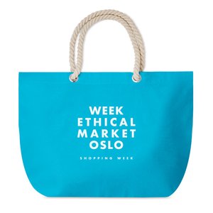 Beach bag with cord handle — MENORCA