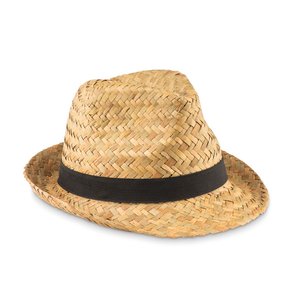 Natural straw hat — MONTEVIDEO