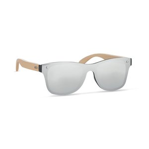 Sunglasses with mirrored lens