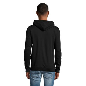 STONE UNI HOODIE 260g — STONE - Back View