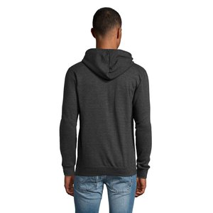 STONE UNI HOODIE 260g — STONE - Back View