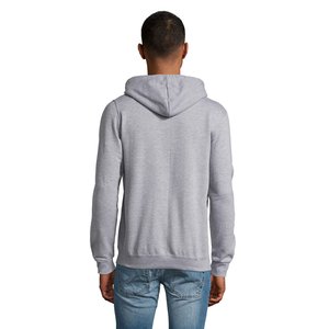 STONE UNI HOODIE 260g — STONE - Back View