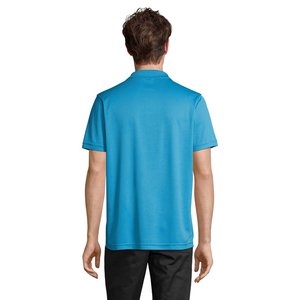 PITCHER UNISEX POLO — PITCHER - Back View