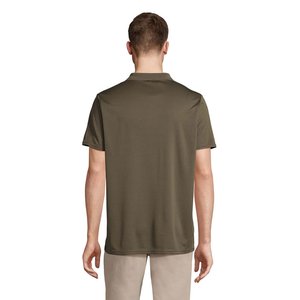 PITCHER UNISEX POLO — PITCHER - Back View