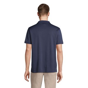 PITCHER UNISEX POLO — PITCHER - Back View