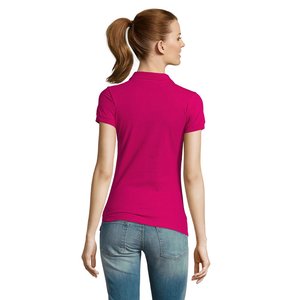 PASSION WOMEN POLO 170g — PASSION - Back View