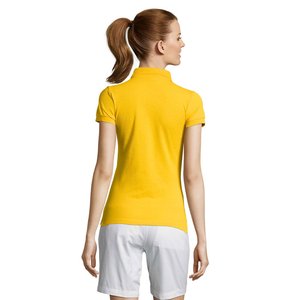 PASSION WOMEN POLO 170g — PASSION - Back View