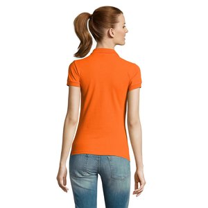 PASSION WOMEN POLO 170g — PASSION - Back View
