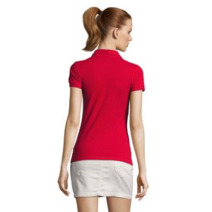 PASSION WOMEN POLO 170g — PASSION - Back View